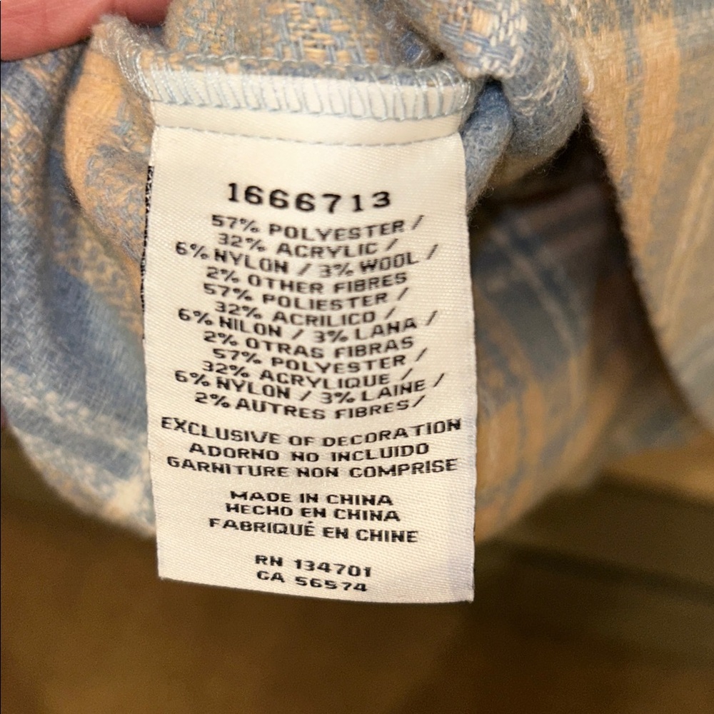 Boston Traders Plaid Button-Up Shacket - Picture 7 of 8